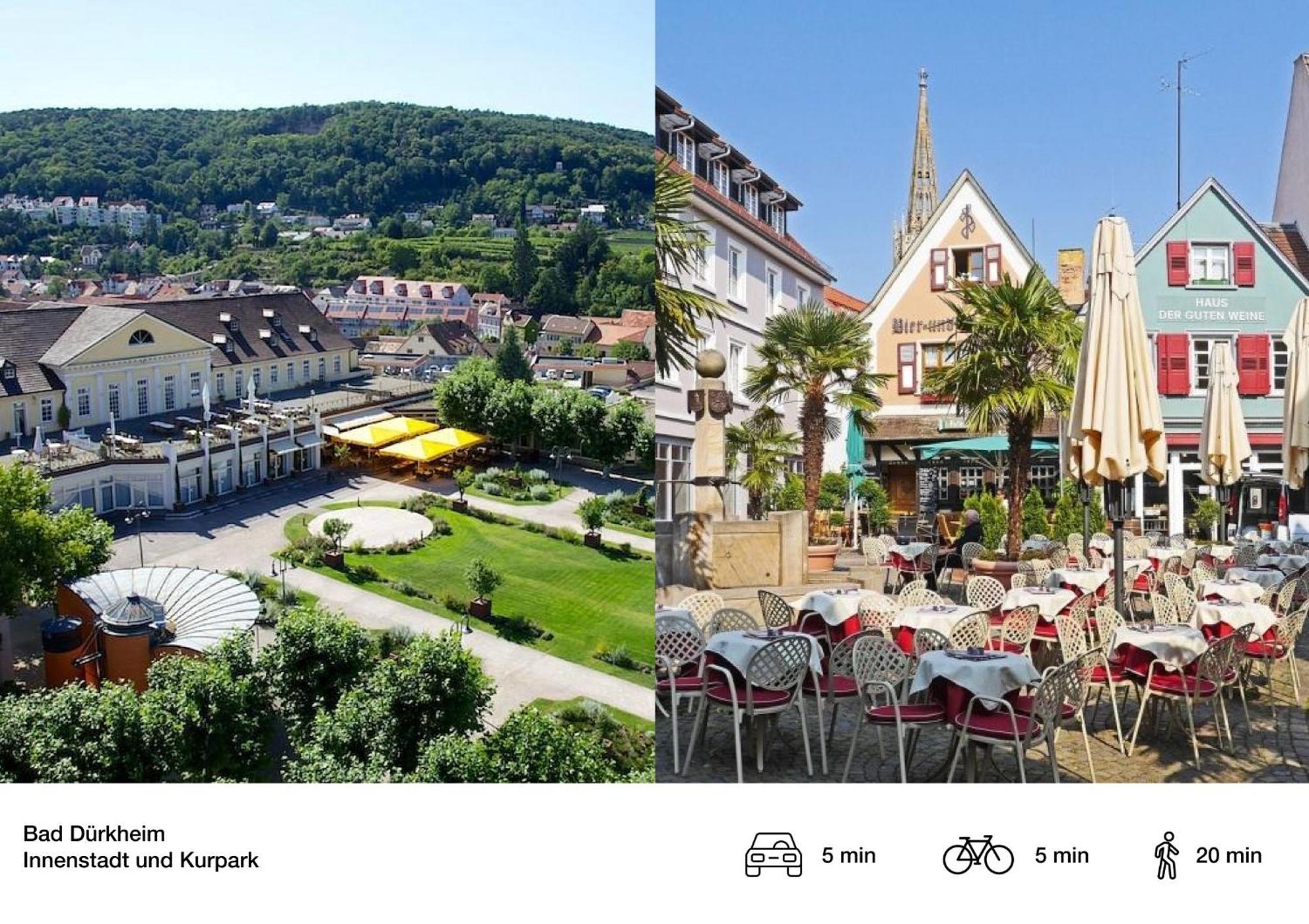 Privates Ferienhaus Mit Pool & Whirlpool Zentral In Бад-Дюркхайм Экстерьер фото
