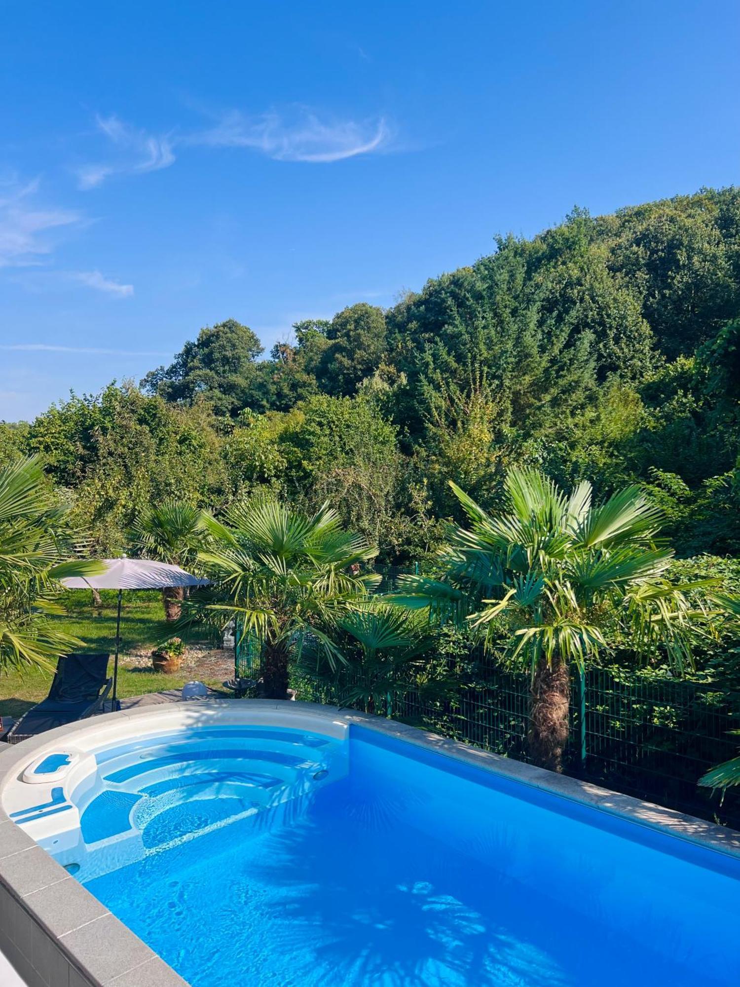 Privates Ferienhaus Mit Pool & Whirlpool Zentral In Бад-Дюркхайм Экстерьер фото